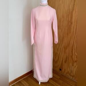 Vintage 60’s Never Worn Handmade Maxi With Removable Vest